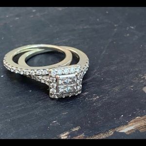 Diamond Engagement Bridal set
